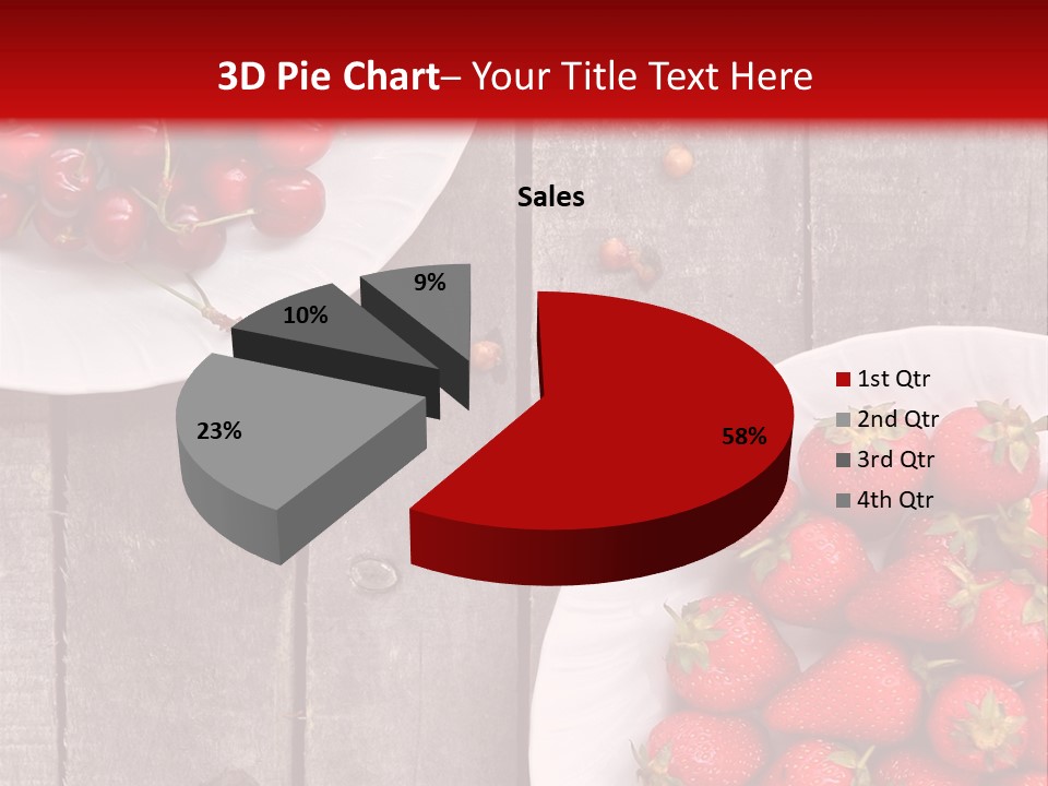 Summer Seasonal Pile PowerPoint Template