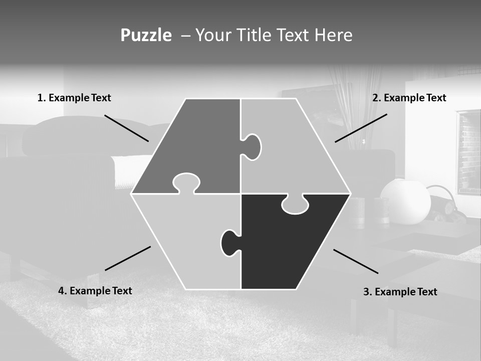 Homes Architecture And Buildings Home Interior PowerPoint Template