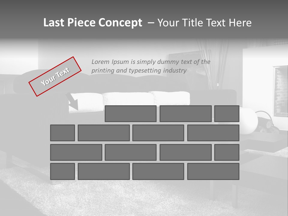 Homes Architecture And Buildings Home Interior PowerPoint Template