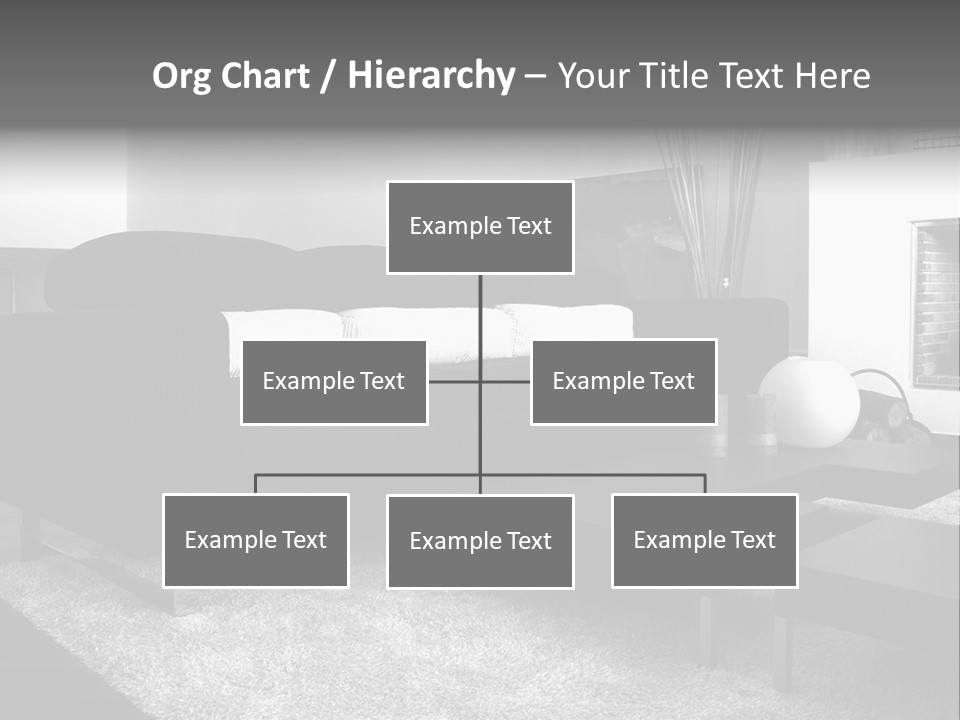Homes Architecture And Buildings Home Interior PowerPoint Template