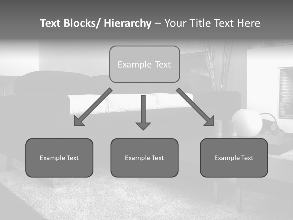 Homes Architecture And Buildings Home Interior PowerPoint Template