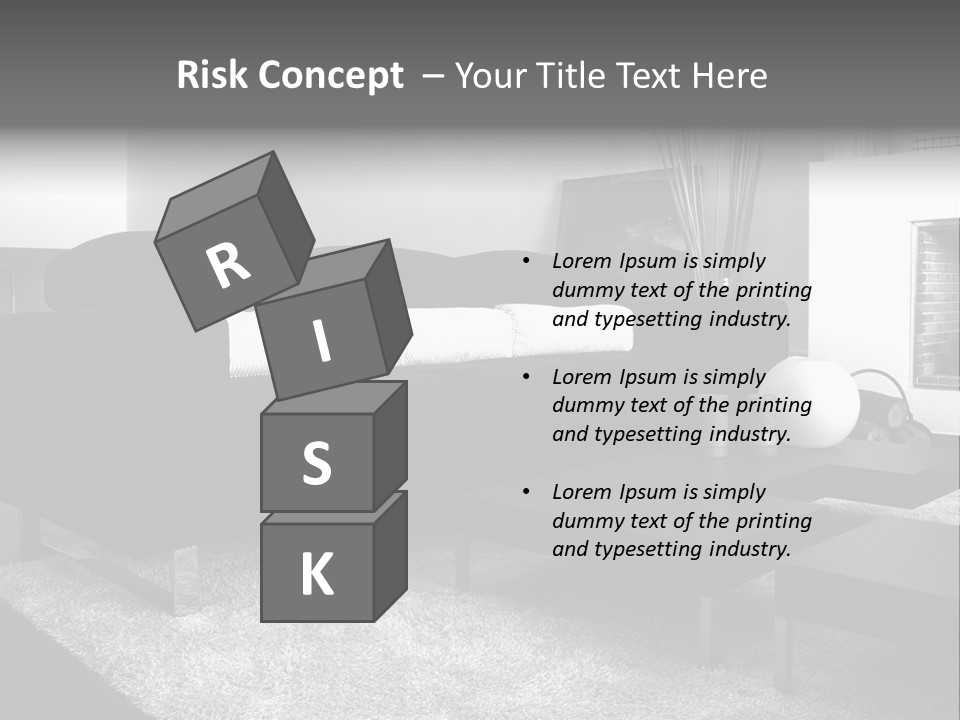 Homes Architecture And Buildings Home Interior PowerPoint Template