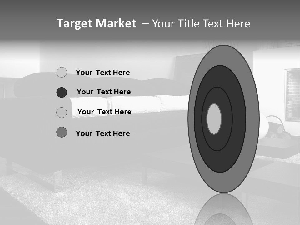 Homes Architecture And Buildings Home Interior PowerPoint Template