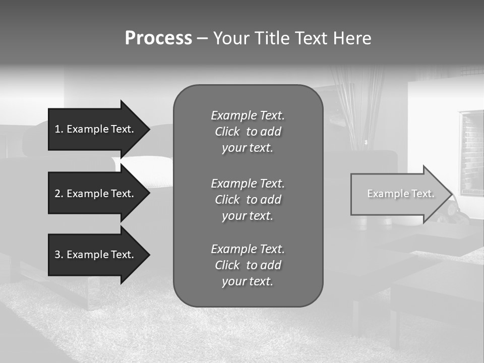 Homes Architecture And Buildings Home Interior PowerPoint Template
