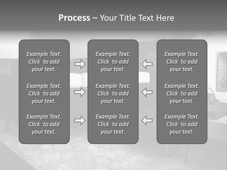 Homes Architecture And Buildings Home Interior PowerPoint Template