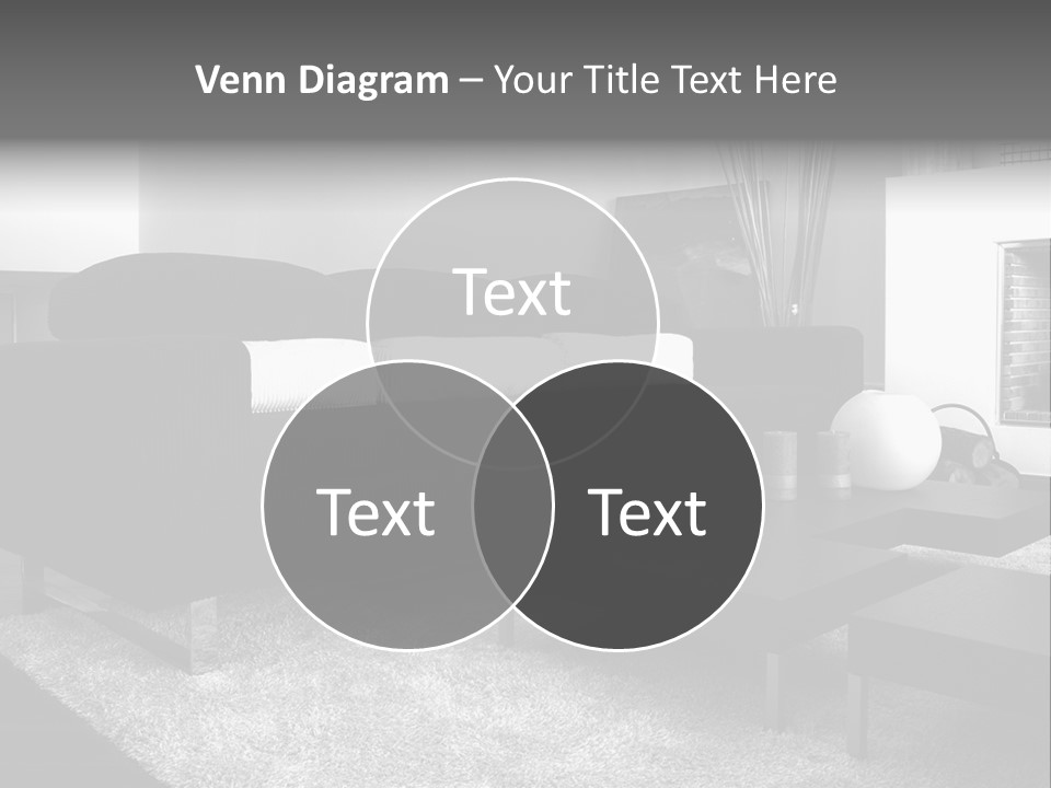 Homes Architecture And Buildings Home Interior PowerPoint Template