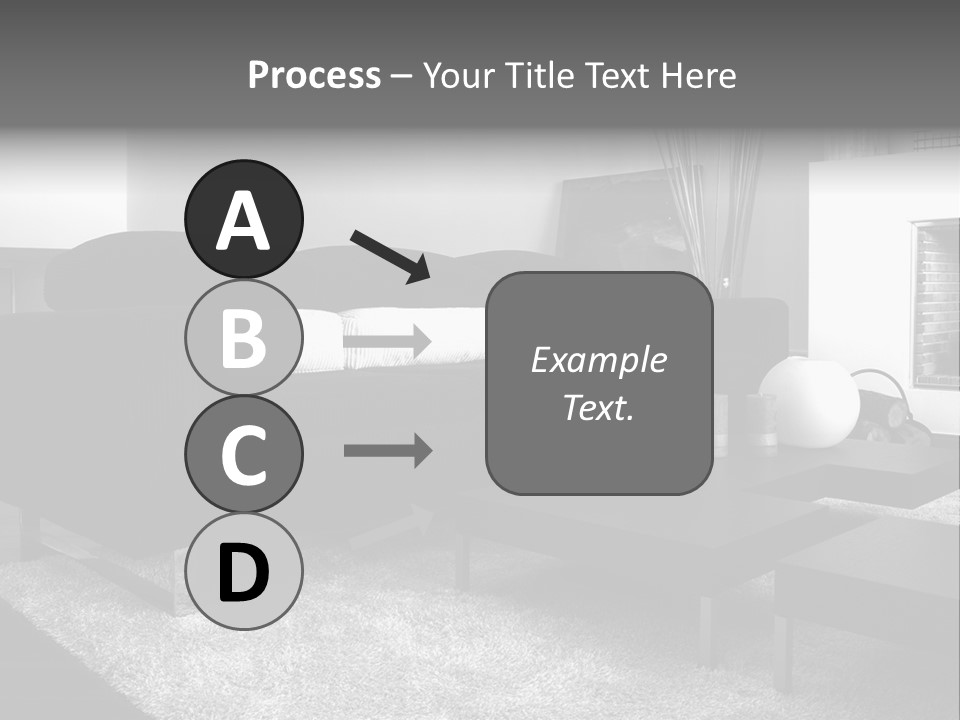 Homes Architecture And Buildings Home Interior PowerPoint Template