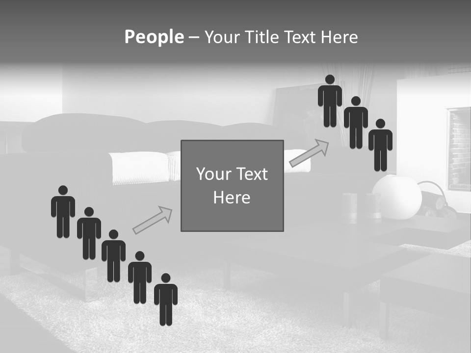 Homes Architecture And Buildings Home Interior PowerPoint Template