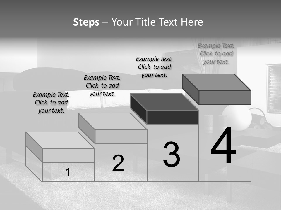Homes Architecture And Buildings Home Interior PowerPoint Template