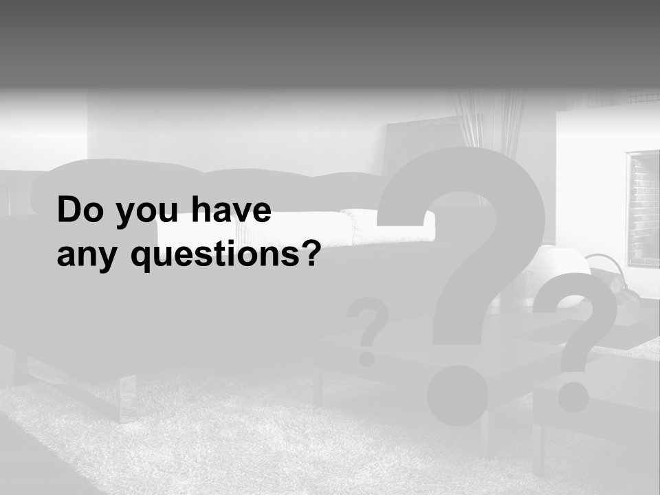 Homes Architecture And Buildings Home Interior PowerPoint Template