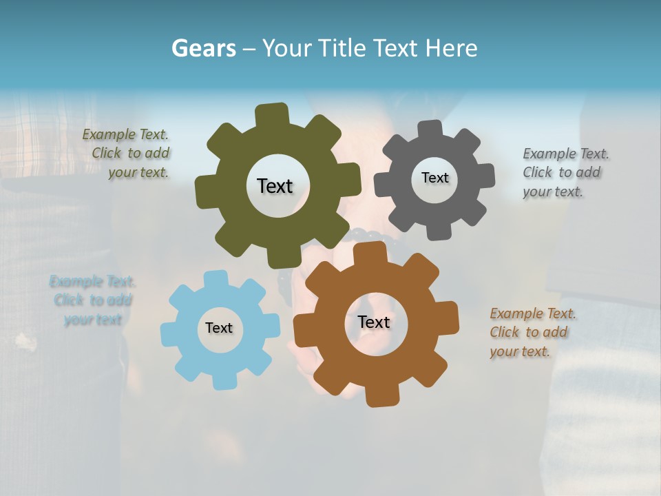 Marriage Homosexual Cufflink PowerPoint Template