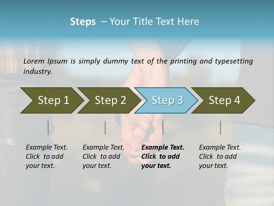 Marriage Homosexual Cufflink PowerPoint Template