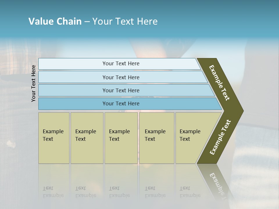 Marriage Homosexual Cufflink PowerPoint Template