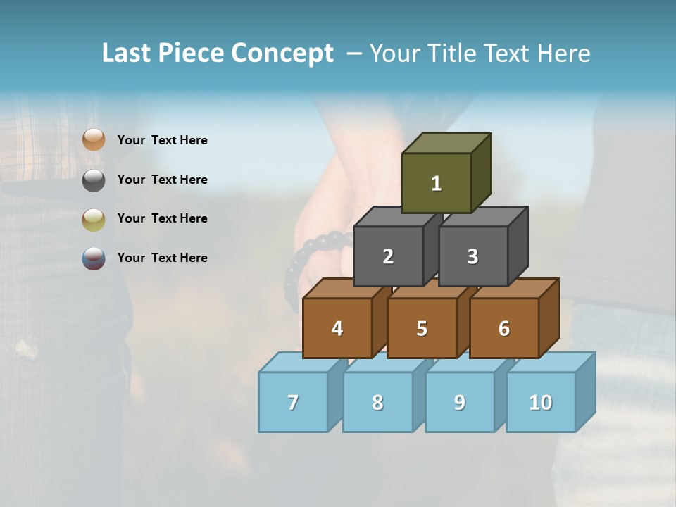 Marriage Homosexual Cufflink PowerPoint Template