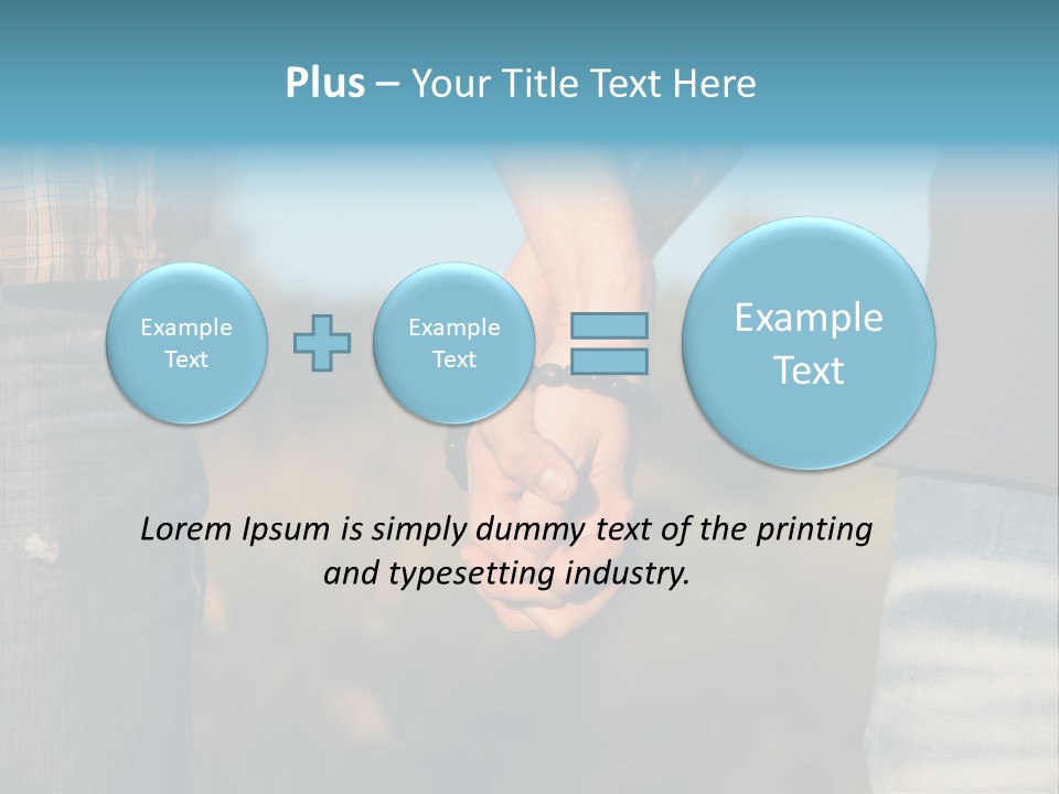 Marriage Homosexual Cufflink PowerPoint Template