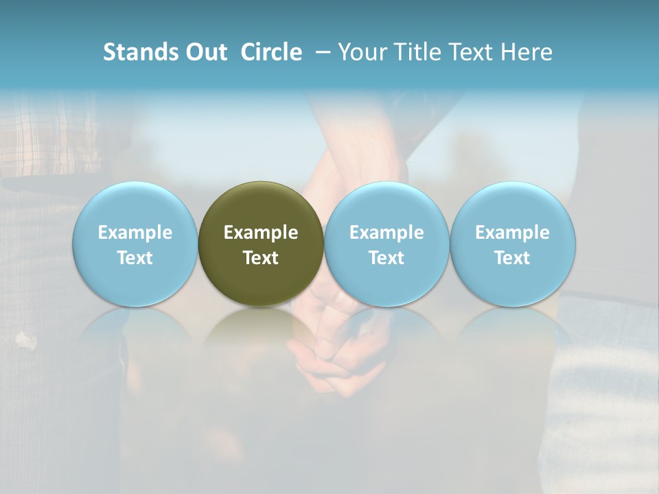 Marriage Homosexual Cufflink PowerPoint Template