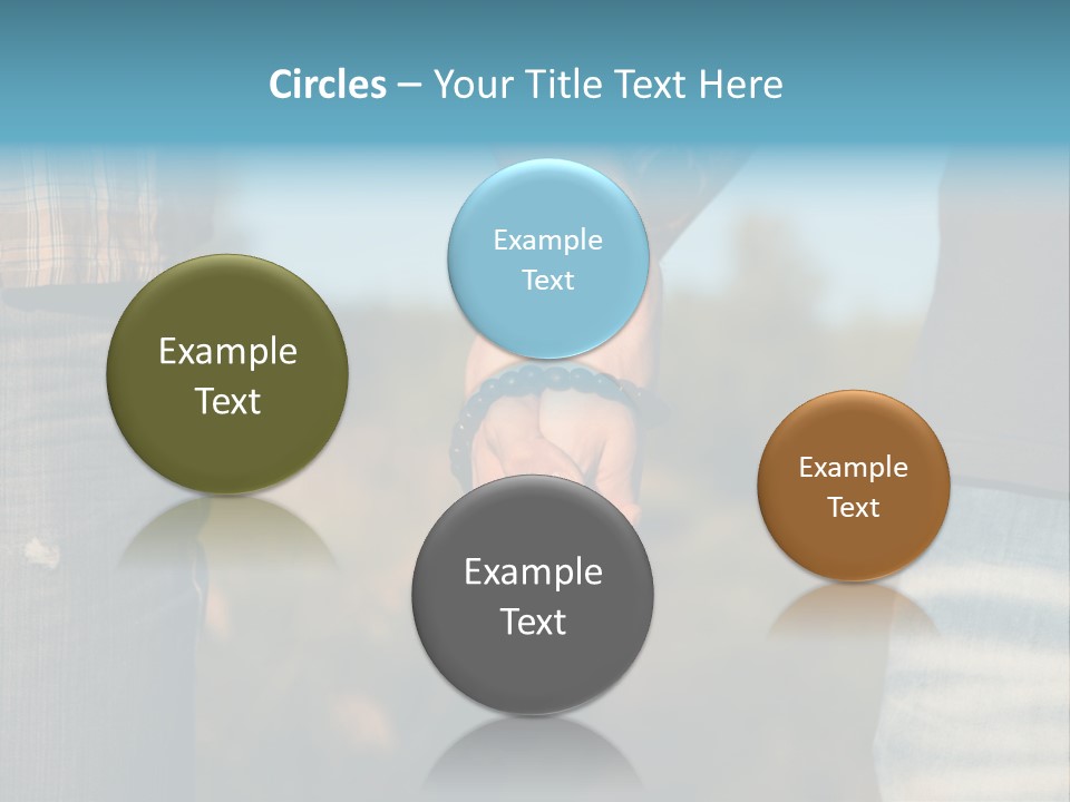 Marriage Homosexual Cufflink PowerPoint Template