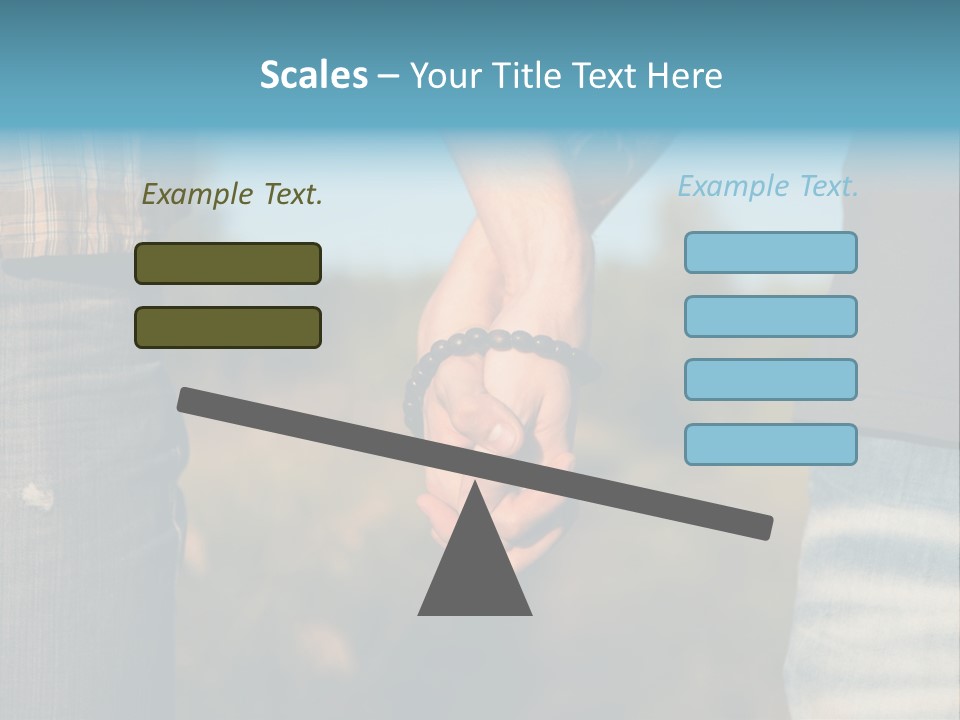 Marriage Homosexual Cufflink PowerPoint Template