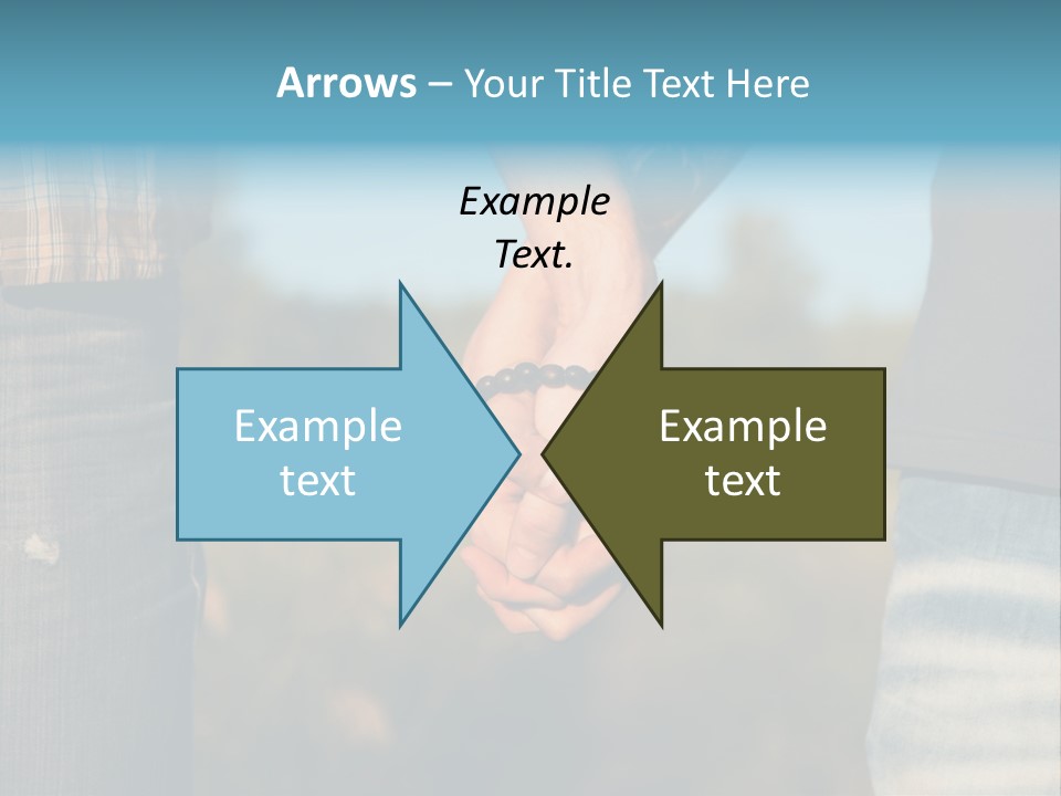 Marriage Homosexual Cufflink PowerPoint Template