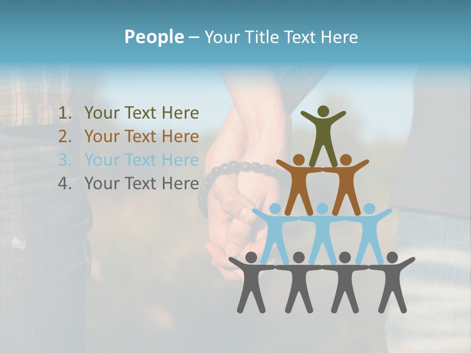 Marriage Homosexual Cufflink PowerPoint Template