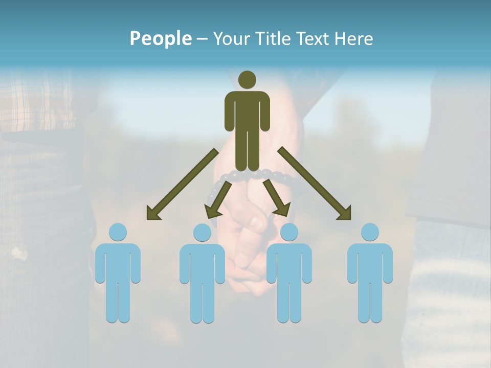 Marriage Homosexual Cufflink PowerPoint Template