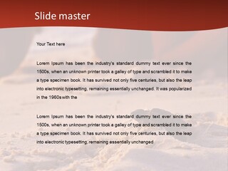 Beach Turtle Shell PowerPoint Template
