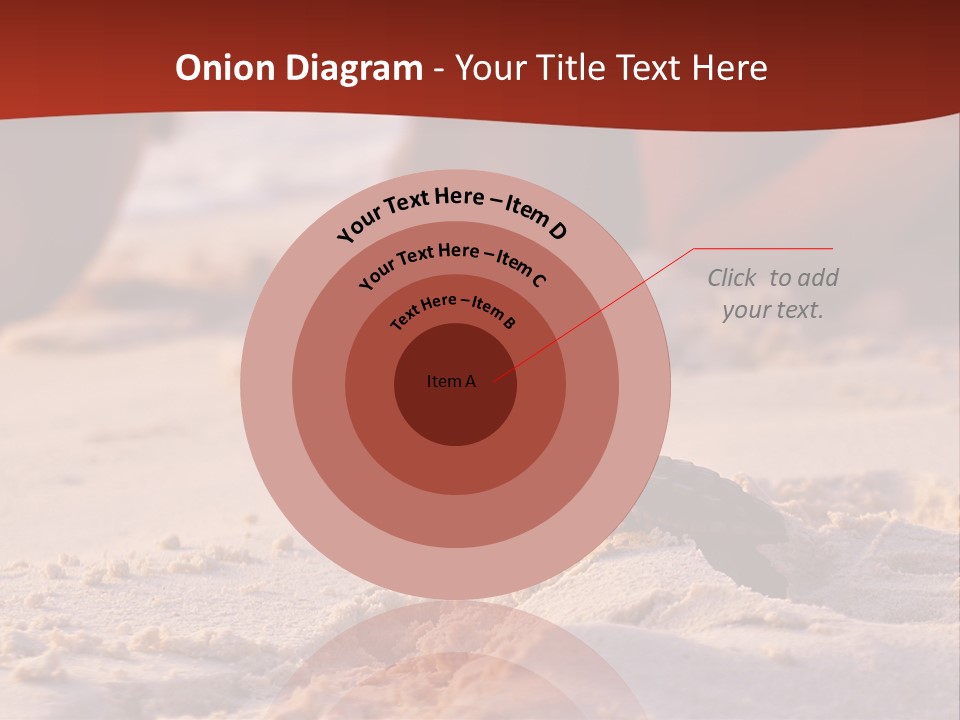 Beach Turtle Shell PowerPoint Template