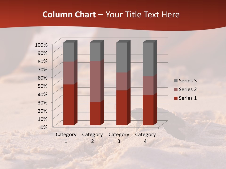 Beach Turtle Shell PowerPoint Template