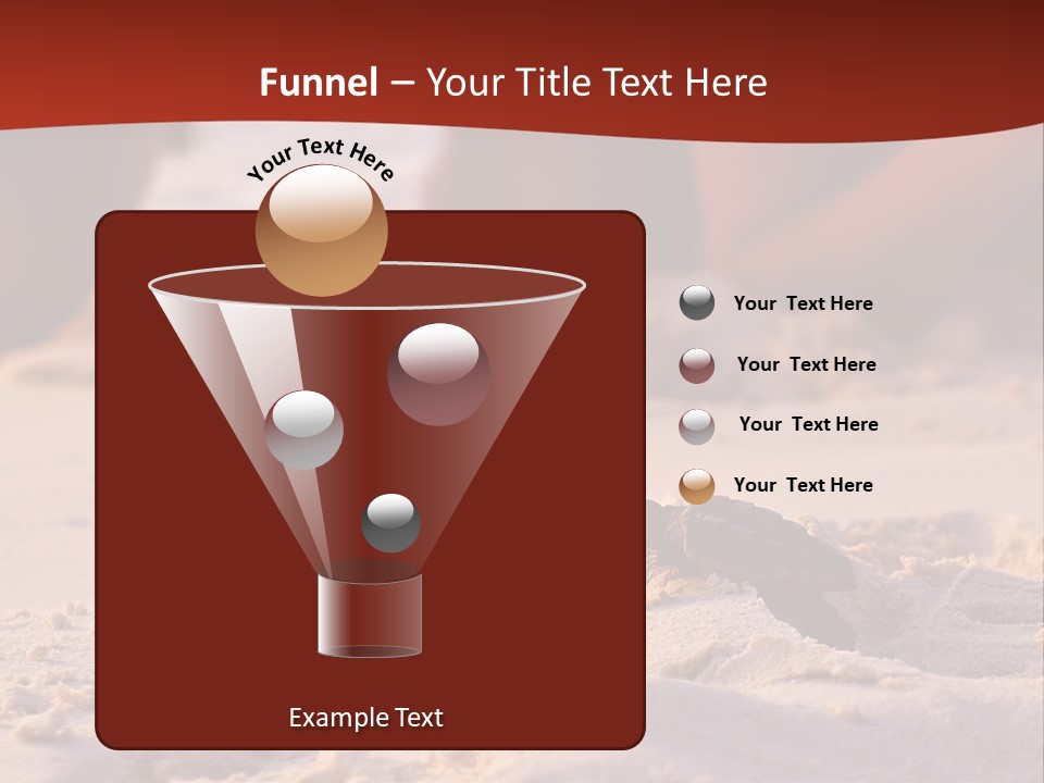 Beach Turtle Shell PowerPoint Template