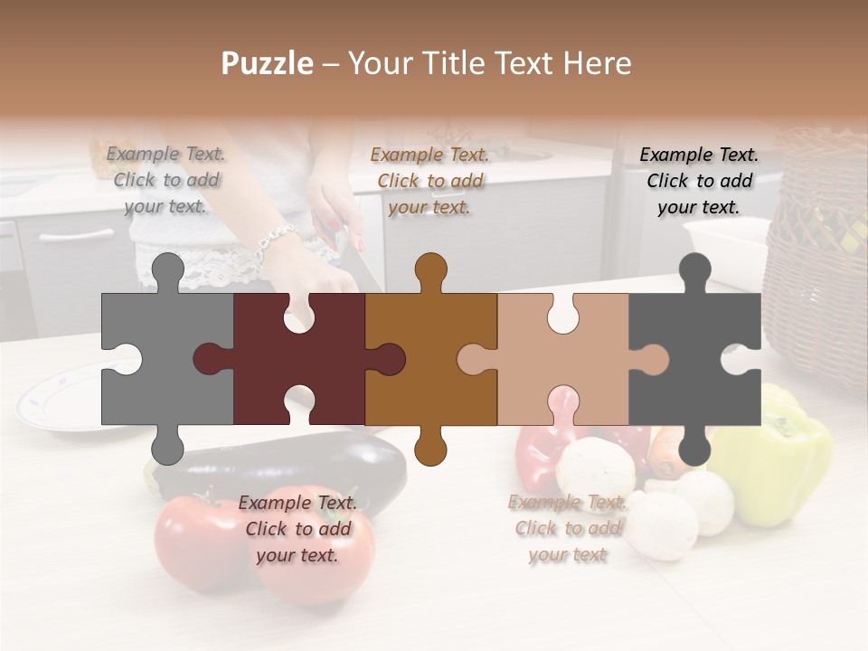 Brightly Lit Series Seasoning PowerPoint Template