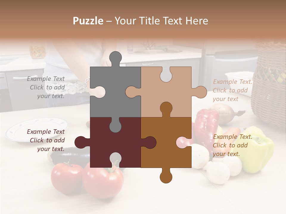 Brightly Lit Series Seasoning PowerPoint Template