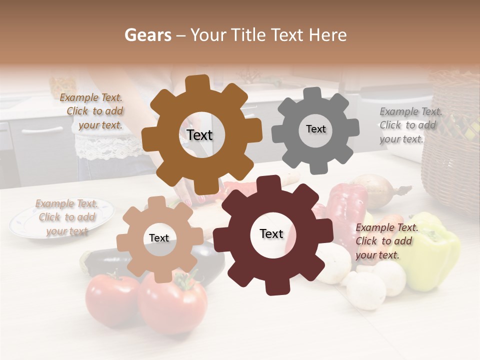 Brightly Lit Series Seasoning PowerPoint Template