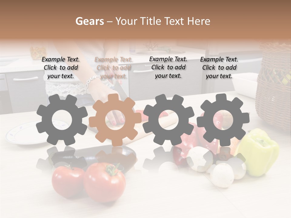 Brightly Lit Series Seasoning PowerPoint Template