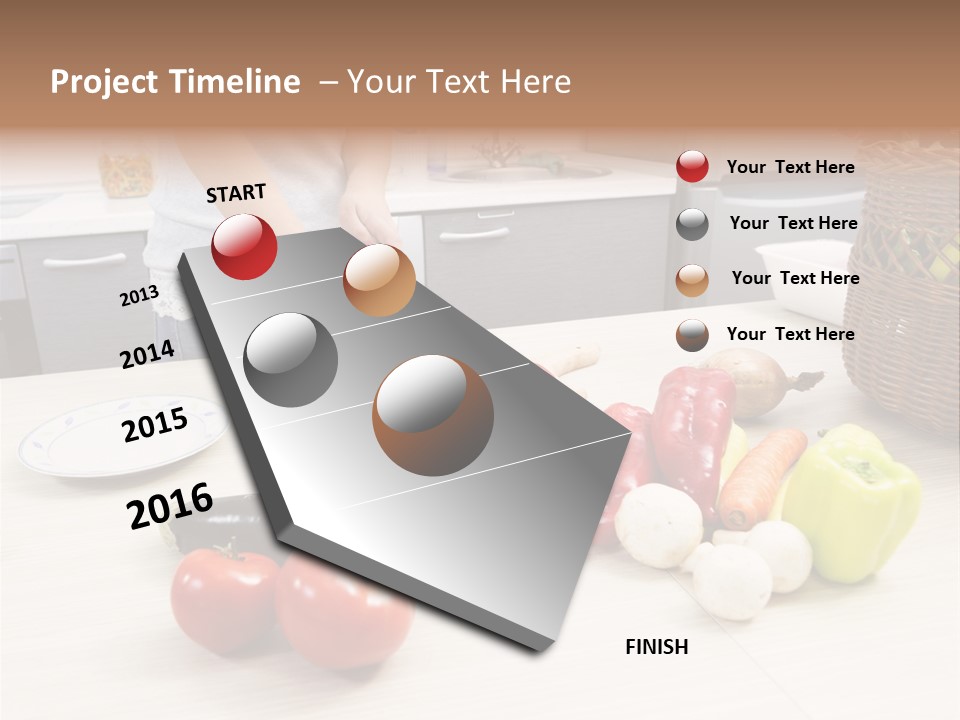 Brightly Lit Series Seasoning PowerPoint Template
