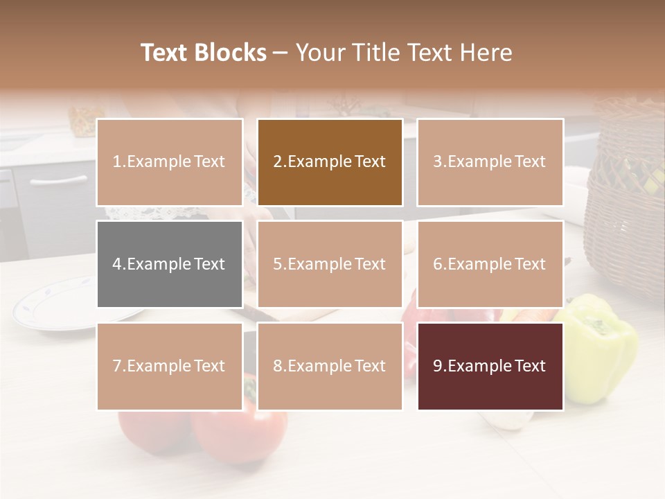 Brightly Lit Series Seasoning PowerPoint Template