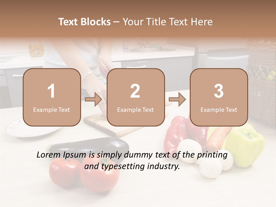 Brightly Lit Series Seasoning PowerPoint Template