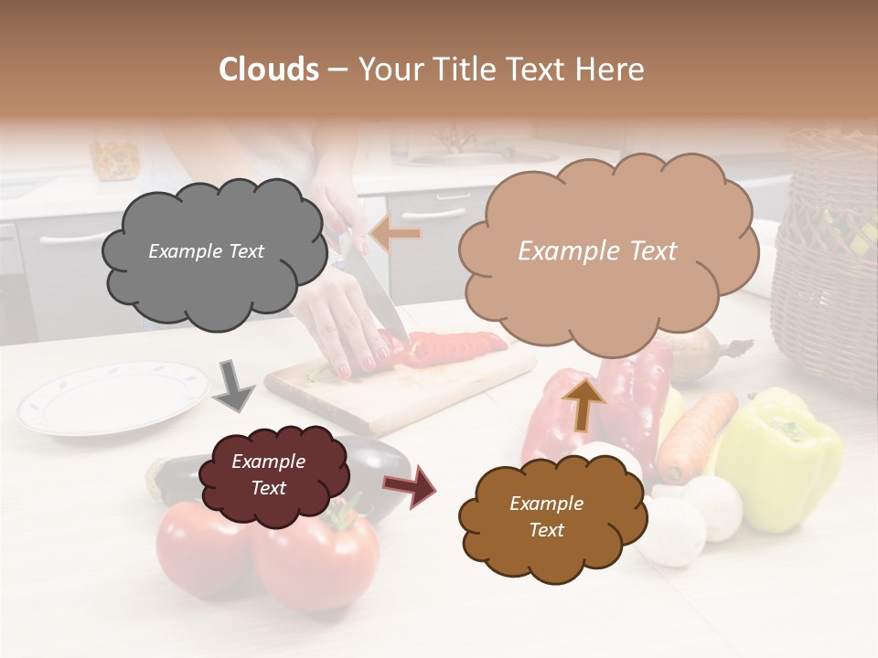Brightly Lit Series Seasoning PowerPoint Template