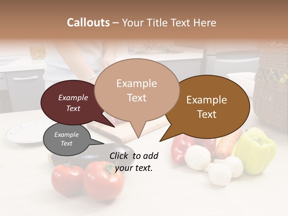 Brightly Lit Series Seasoning PowerPoint Template