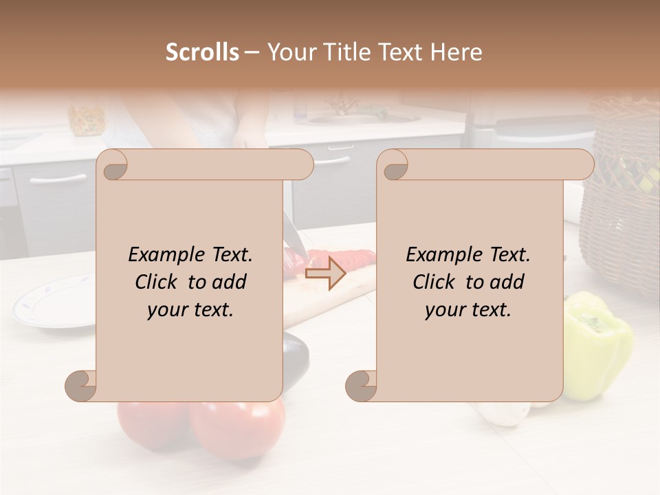 Brightly Lit Series Seasoning PowerPoint Template