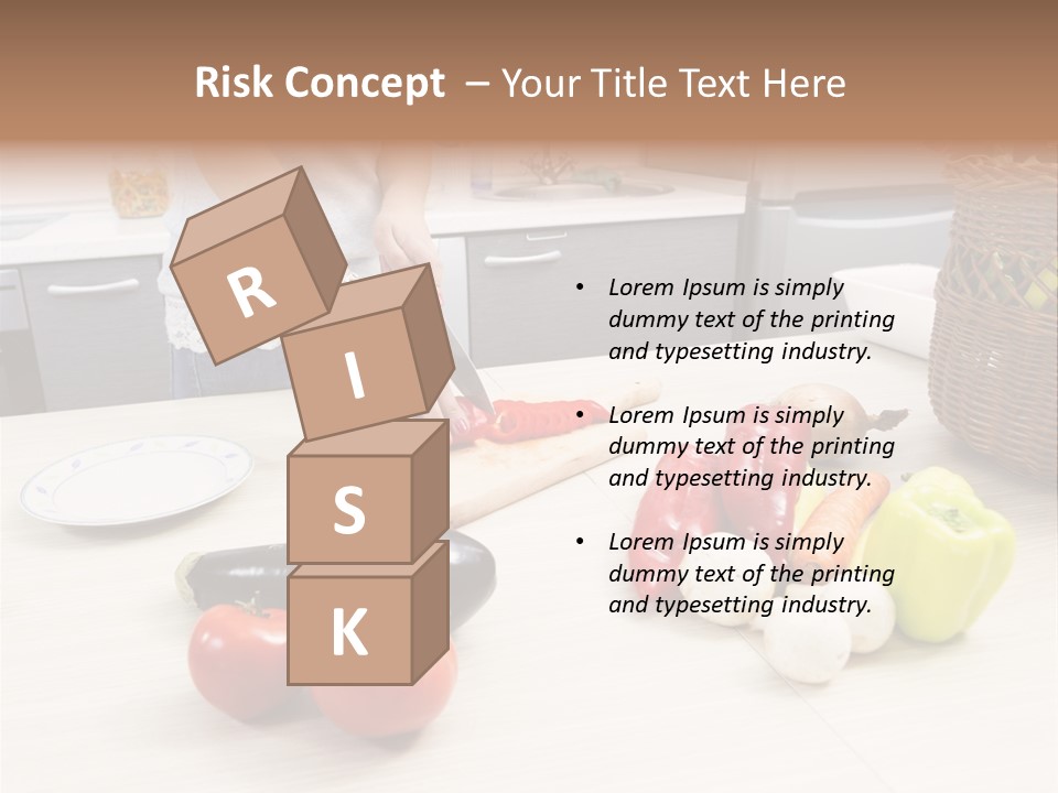 Brightly Lit Series Seasoning PowerPoint Template