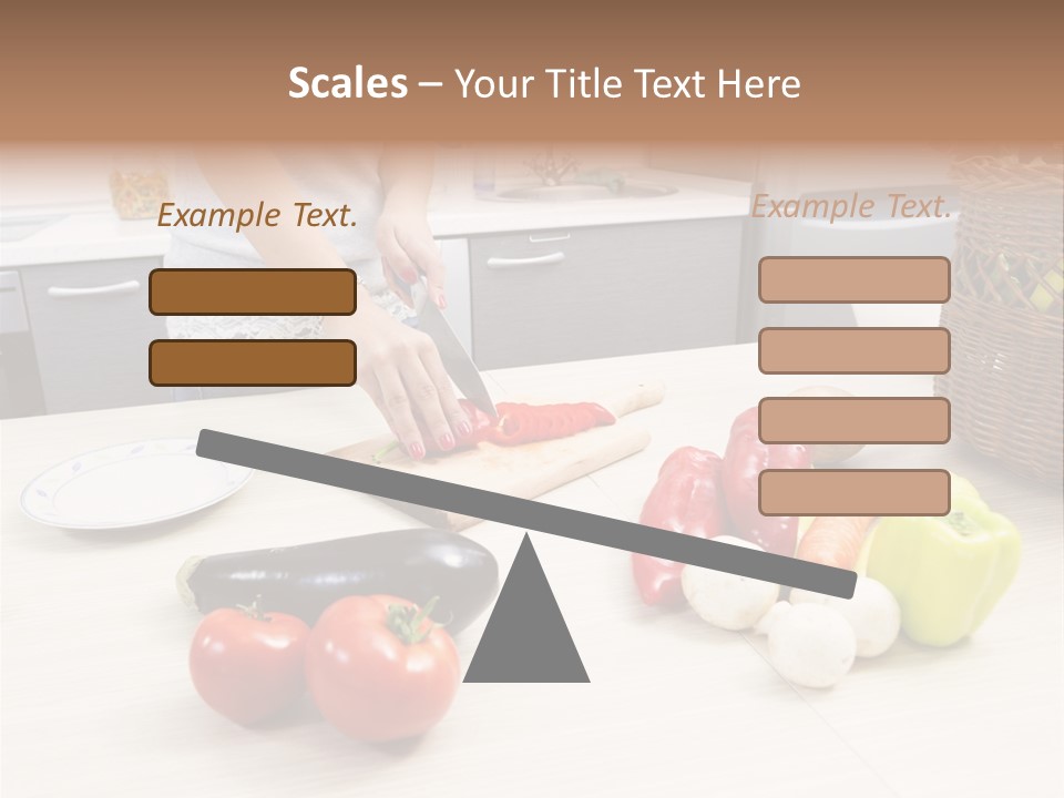 Brightly Lit Series Seasoning PowerPoint Template