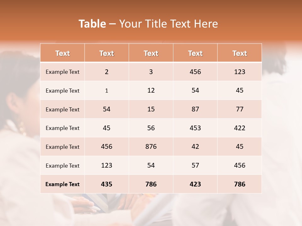 Partners Development Latin PowerPoint Template
