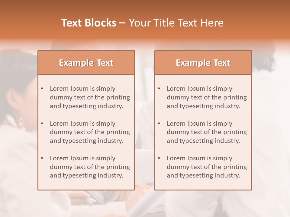 Partners Development Latin PowerPoint Template