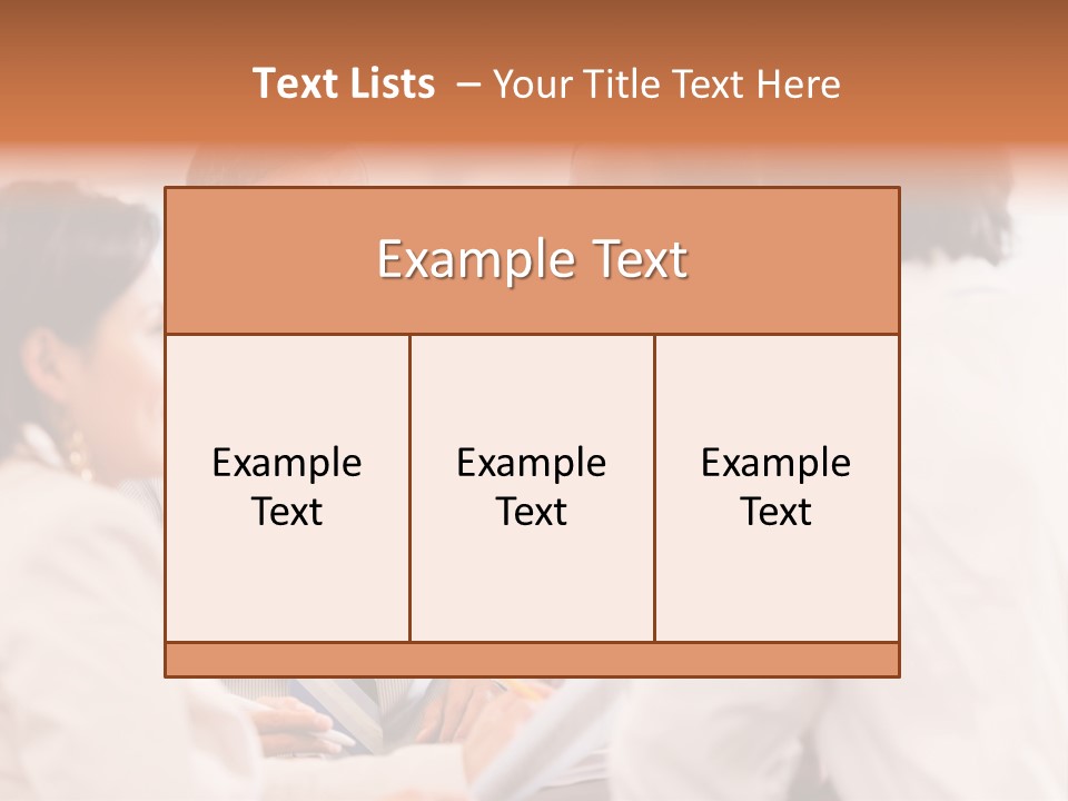 Partners Development Latin PowerPoint Template