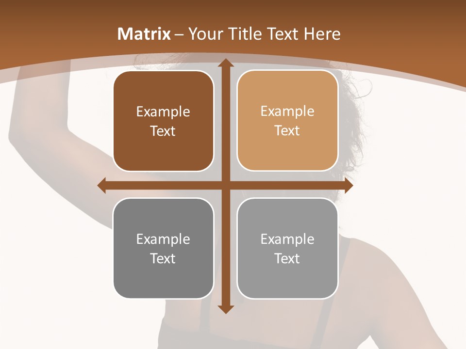 Bra Portrait One PowerPoint Template