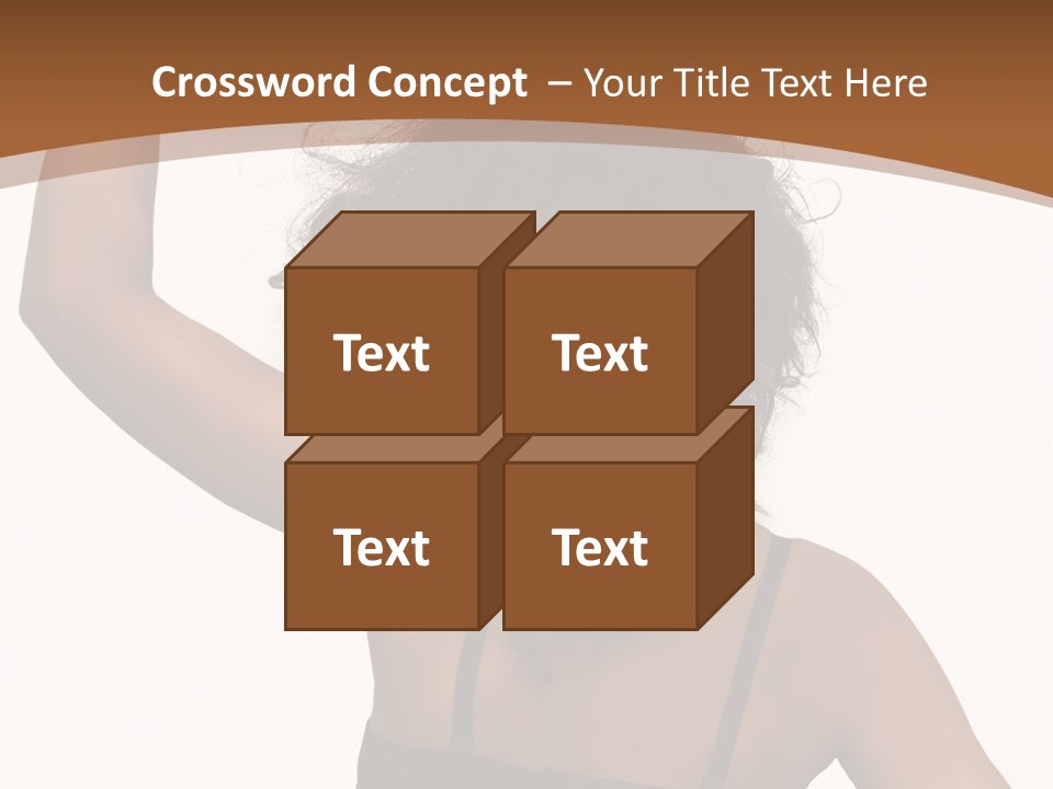 Bra Portrait One PowerPoint Template