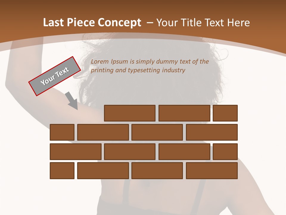 Bra Portrait One PowerPoint Template