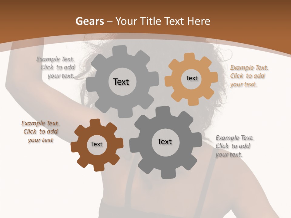 Bra Portrait One PowerPoint Template