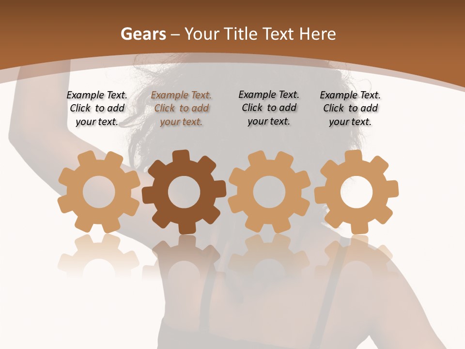 Bra Portrait One PowerPoint Template