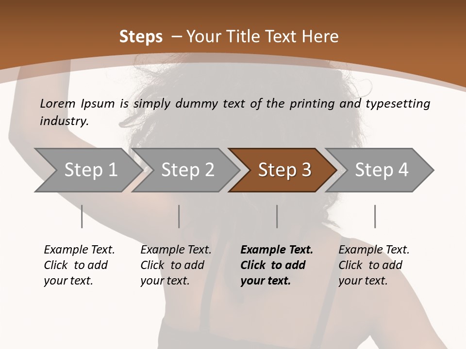 Bra Portrait One PowerPoint Template